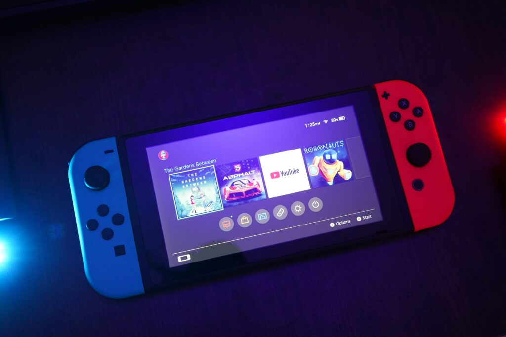 Nintendo Switch design which may influence Nintendo Switch 2