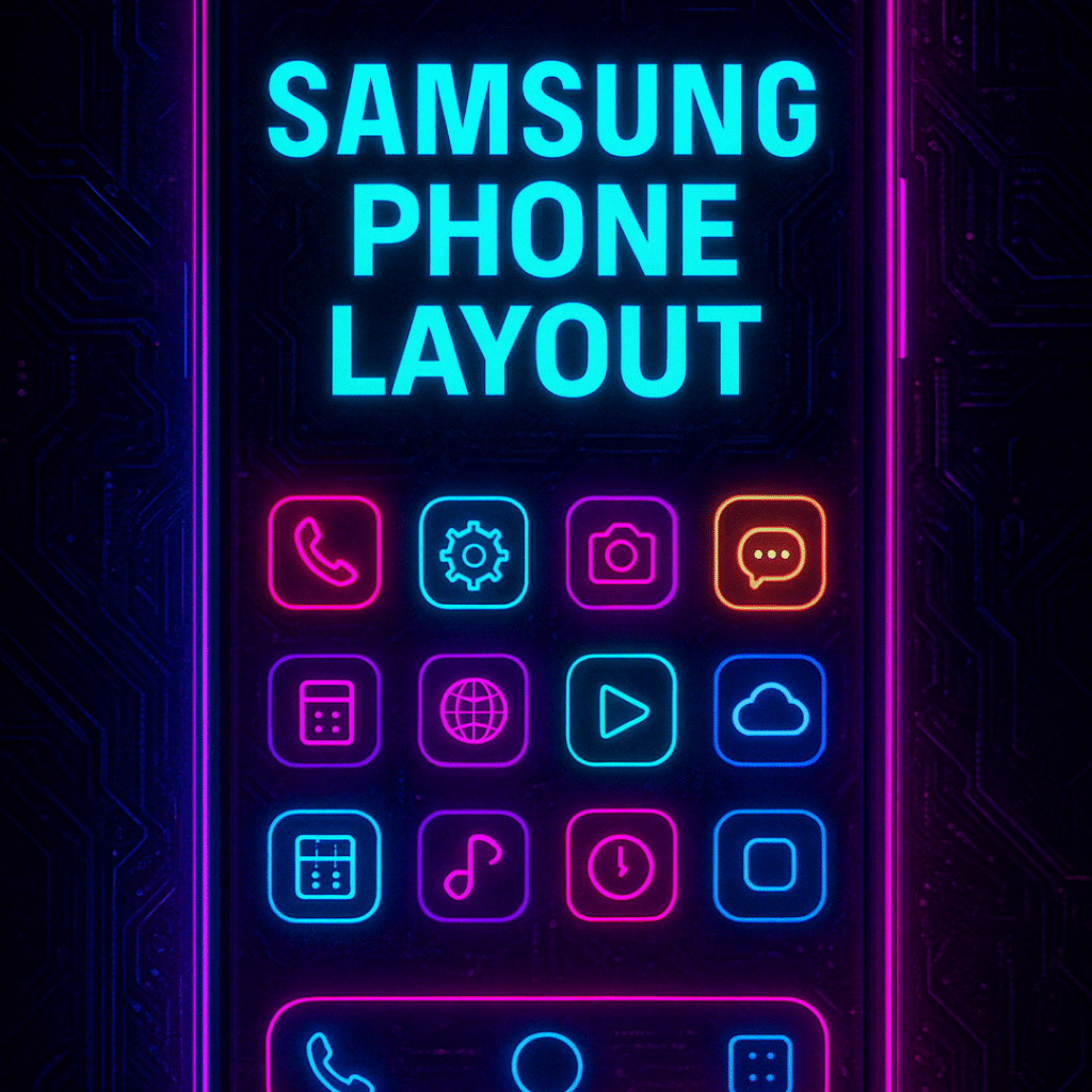 Samsung Phone Layout Ideas