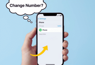 change number on iPhone