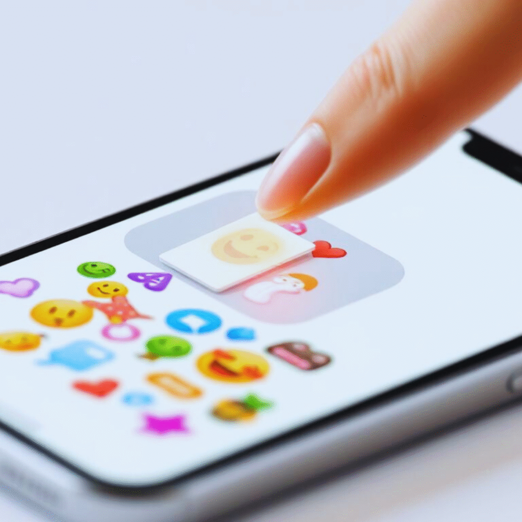 how to delete stickers on iPhone