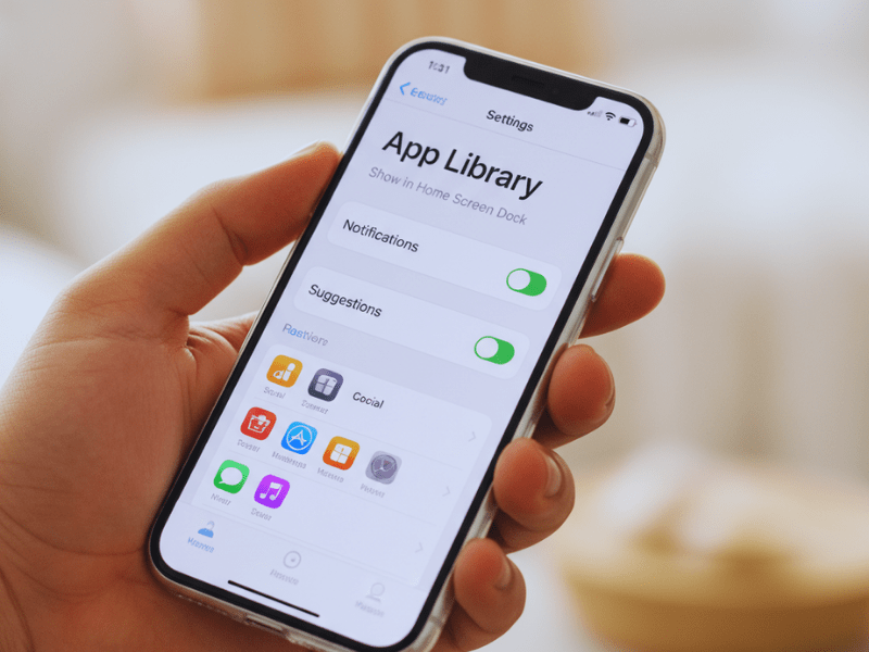 how to find hidden apps on iPhone